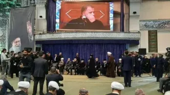 حضور رئیس‌جمهور در مراسم بزرگداشت رهبر شهید انقلاب