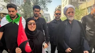 حضور شخصیت‌ها در تشییع پیکر امام خامنه‌ای شهید +تصاویر