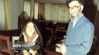 صدای کمتر شنیده شده مادر رهبر شهید انقلاب