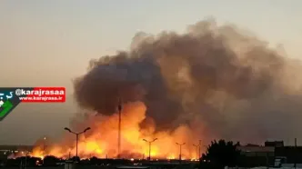 دلیل مشاهده دود گسترده در غرب کرج اعلام شد