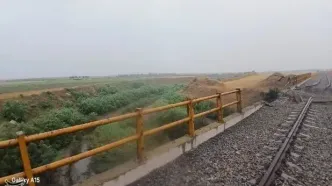 پل آق قلای گلستان ۲۴ ساعت پس از حمله آمریکا بازگشایی شد