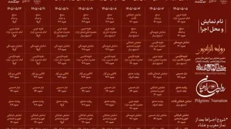 جدول دهمین همایش روایت راهیان منتشر شد
