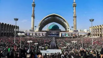 مراسم وداع با امام شهید/ گزارش تصویری