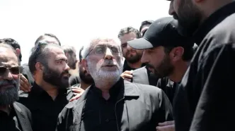 تصاویر حضور سردار قاآنی در فرودگاه مشهد