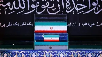 حضور روسای قوا در مصلی تهران