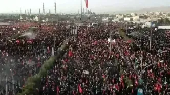 از جمکران تا حرم؛ قم میزبان چهارمین روز وداع با رهبر شهید انقلاب+فیلم