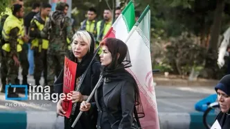 تصاویری خاص از مراسم وداع با رهبر شهید
