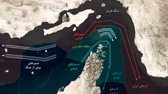 دومین شناور متخلف در تنگه هرمز مورد اصابت قرار گرفت