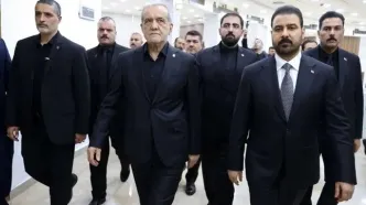 پزشکیان نجف اشرف را به مقصد تهران ترک کرد
