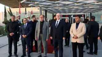 ورود رئیس مجلس بلاروس و رئیس سابق گروه دوستی پارلمانی ایران و مجارستان به تهران