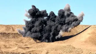 احتمال شنیده شدن صدای انفجار در بندرلنگه