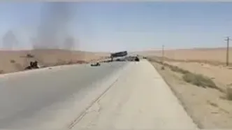 ۶۵ کشته و زخمی در مرگبارترین تصادف جاده‌ای سوریه
