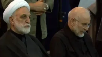 حضور رئیس مجلس در مراسم بزرگداشت رهبر شهید انقلاب