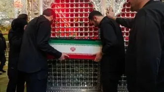 کاظمین میزبان پیکرهای مطهر اعضای خانواده رهبر شهید ایران