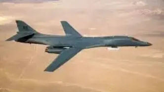 اکسیوس: آمریکا از یک بمب افکن B-1 برای حمله به ایران استفاده کرد