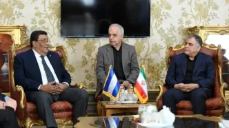 دیدار وزیر نفت با وزیر امور خارجه جمهوری نیکاراگوئه