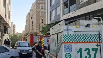 جزئیات خسارات وارد شده در پی سقوط جرثقیل در تهران