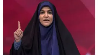 چهره بهت‌زده سحر امامی در مراسم تشییع رهبرانقلاب