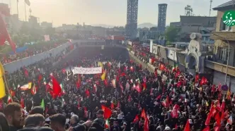 آیین تشییع پیکر مطهر آقای شهید ایران آغاز شد/  آماده‌سازی خودروی حامل پیکر مطهر رهبر شهید انقلاب اسلامی و شهدای خانواده ایشان در مراسم تشییع تهران