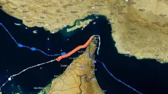 کاهش تردد شناورها در تنگه هرمز