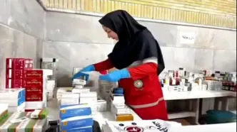 فعالیت ۴ بیمارستان هلال احمر در مسیر نجف تا کربلا
