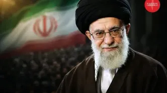 تصویری از خودروی حامل پیکر رهبر شهید انقلاب