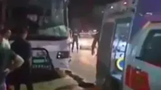 تصادف اتوبوس حامل زائران عراقی در محور سبزوار