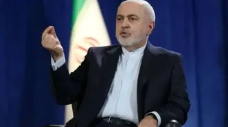 تصویری از حضور ظریف در خانه علی لاریجانی