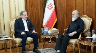 تصاویر؛ دیدار رئیس شورای شهر تهران با وزیر امور خارجه