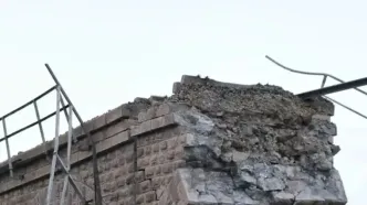 فیلمی تلخ از محل تخریب پل در کهورستان شهرستان خمیر بر اثر حملات آمریکا