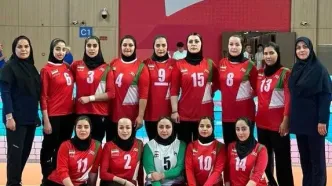 برتری بانوان والیبال نشسته ایران برابر قهرمان آفریقا