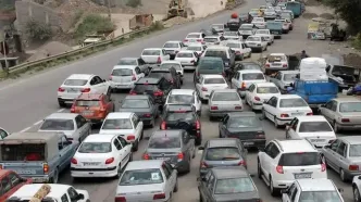 ترافیک نیمه‌سنگین در جاده‌های شمال کشور