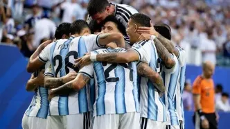 آرژانتین 3 - 2 کیپ ورد ؛ پیروزی دشوار قهرمان جهان با حذف شگفتی ساز جام