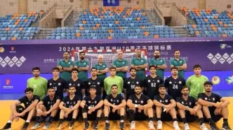 پایان کار جوانان هندبال ایران در آسیا با پیروزی مقابل چین