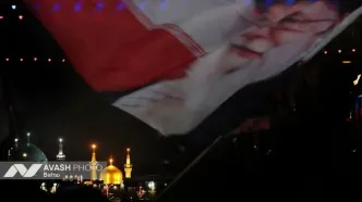 حال و هوای شهر مشهد ساعاتی قبل از شروع مراسم تشییع پیکر رهبر شهید انقلاب