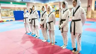 پنج مدال بانوان تکواندو ایران در مسابقات کره‌جنوبی