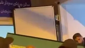 ورود پیکر رهبر شهید به حرم مطهر رضوی