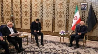 دیدار عضو ارشد جنبش امل لبنان با قالیباف