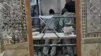آماده‌سازی محل تدفین پیکر رهبر شهید