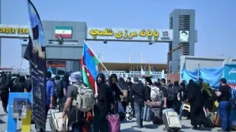 تردد زائران در مرز شلمچه بدون وقفه ادامه دارد