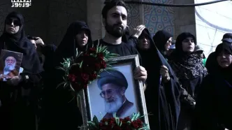 حال و هوای مصلی تهران در آخرین دیدار مردم با رهبر شهید انقلاب
