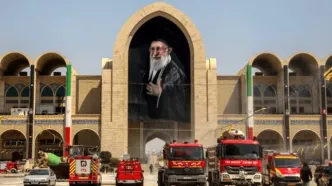 تصویری از پیکر نوه قائد شهید امت اسلامی