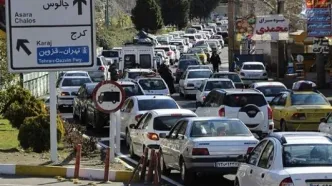 محدودیت ترافیکی در جاده کندوان و آزادراه تهران - شمال