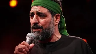 مداحی مجید بنی‌فاطمه در خانه اکبر عبدی/ ویدئو
