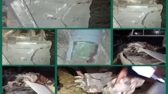 یک فروند موشک کروز دشمن آمریکایی در آسمان رودبار جنوب رهگیری و منهدم شد