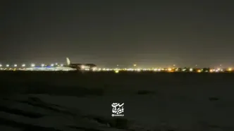 هواپیمای حامل پیکر رهبر شهید، تهران را به مقصد نجف ترک کرد