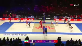 ببینید؛ خلاصه والیبال ترکیه 3 - ایران 1 | لیگ ملت‌های ۲۰۲۶