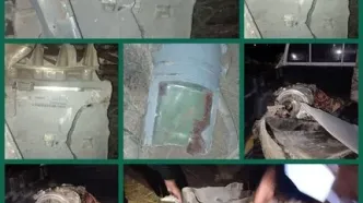 انهدام یک فروند موشک کروز دشمن آمریکایی در آسمان رودبار جنوب رهگیری