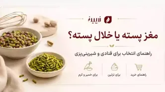 انتخاب مغز و خلال پسته برای قنادی؛ رنگ، درصد شکستگی و قیمت تمام‌شده