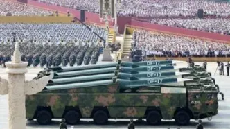 چین موشک مافوق‌صوت DF-۱۷ را به رخ آمریکا کشید